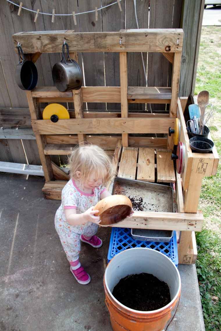 køkken barn træpaller DIY