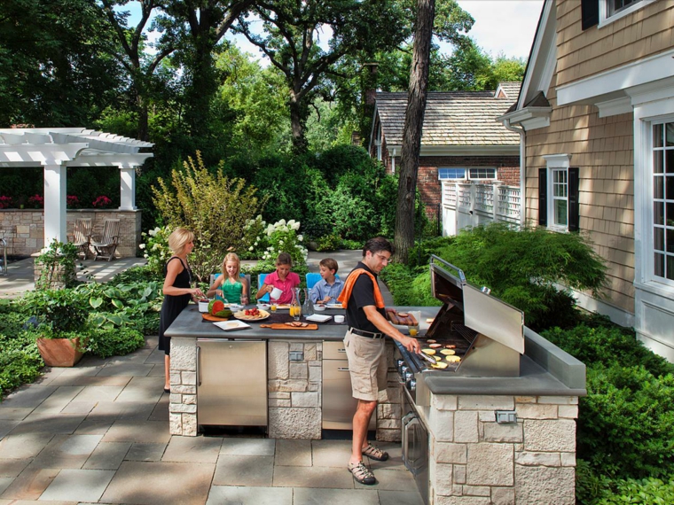 kitchen corner decor exterior