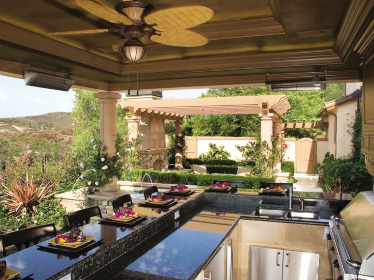 outdoor kitchen summer modern extraordinary luxury