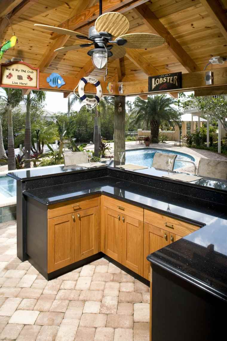 outdoor kitchen modern furniture