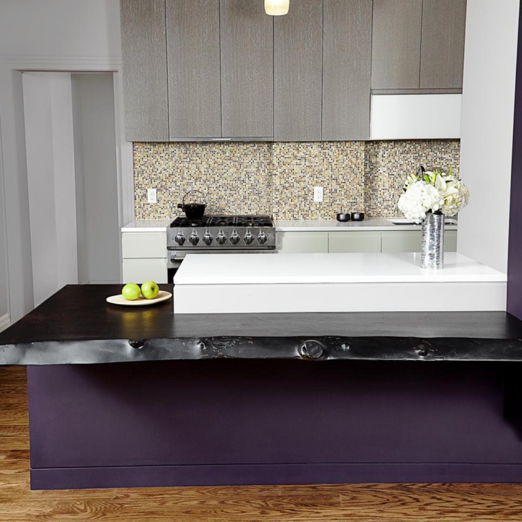 kitchen aubergine color modern aubergine color wall tile design