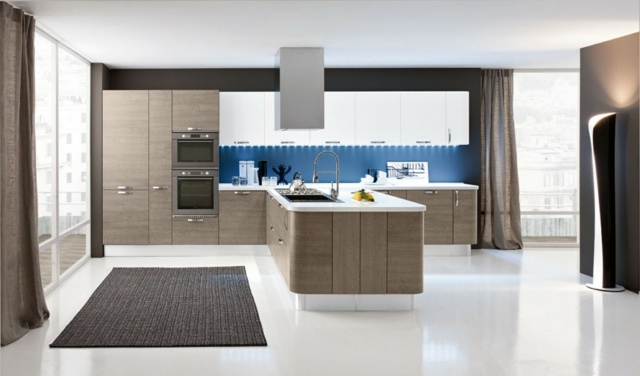 central island kitchen design