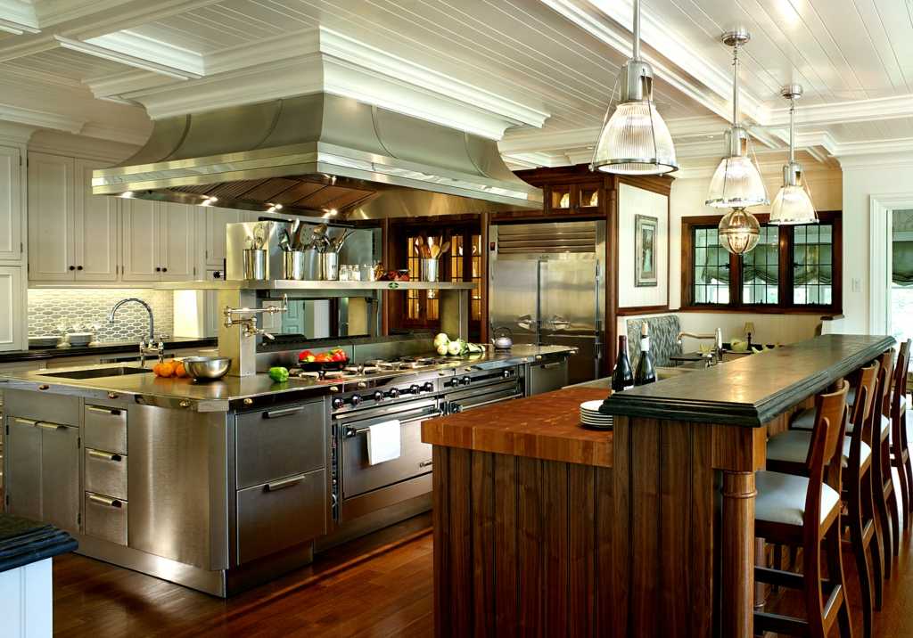kitchen hood-stainless-modern-island-trend