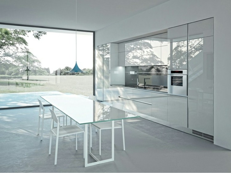 kitchen laquee minimalsite white ERNESTOMEDA