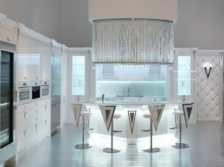 luxury white kitchen Brummel Cucine