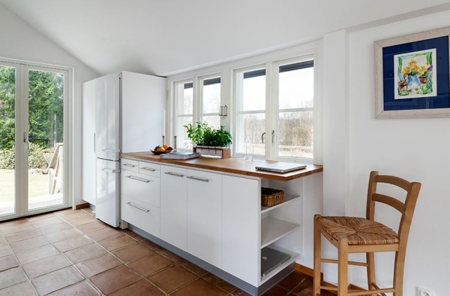 Minimalist Swedish design kitchen