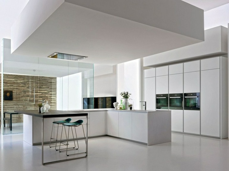 minimalist kitchen central island DADA