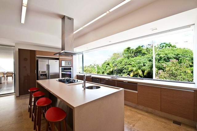 beige modern kitchen