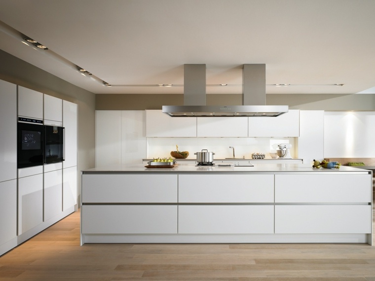 modern kitchen white lacquer design