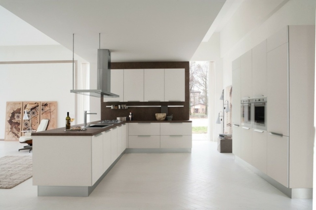 white modern kitchen