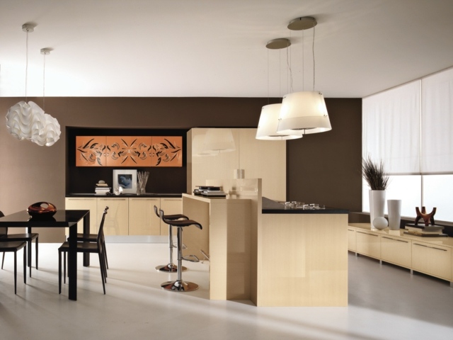 modern kitchen wood design