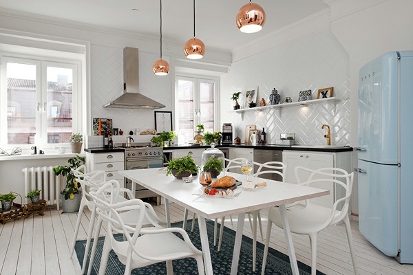 modern Scandinavian design kitchen