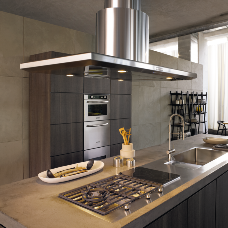 modern kitchen hood central