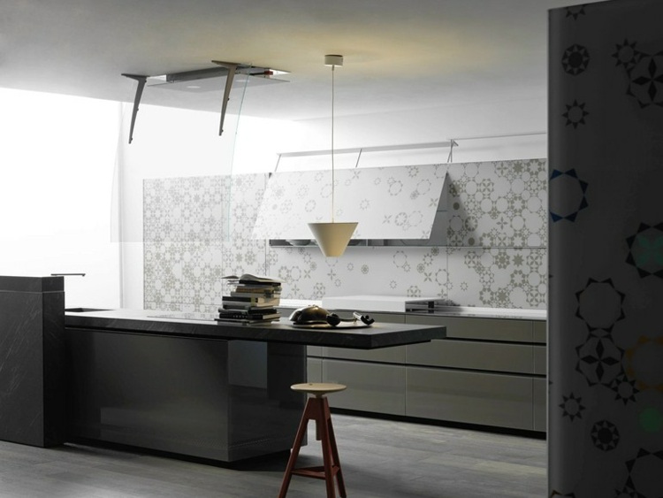 modern kitchen VALCUCINE island