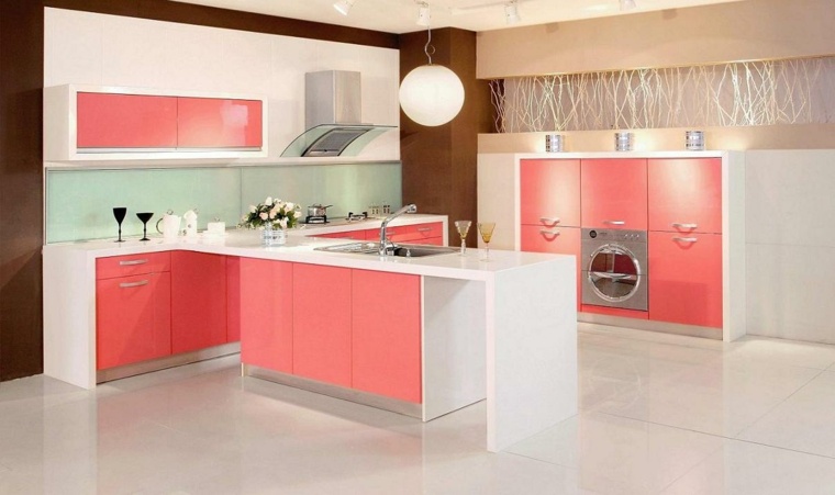 idea furniture kitchen color design island central tile kitchen