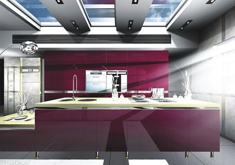 modern kitchen design central island furniture design