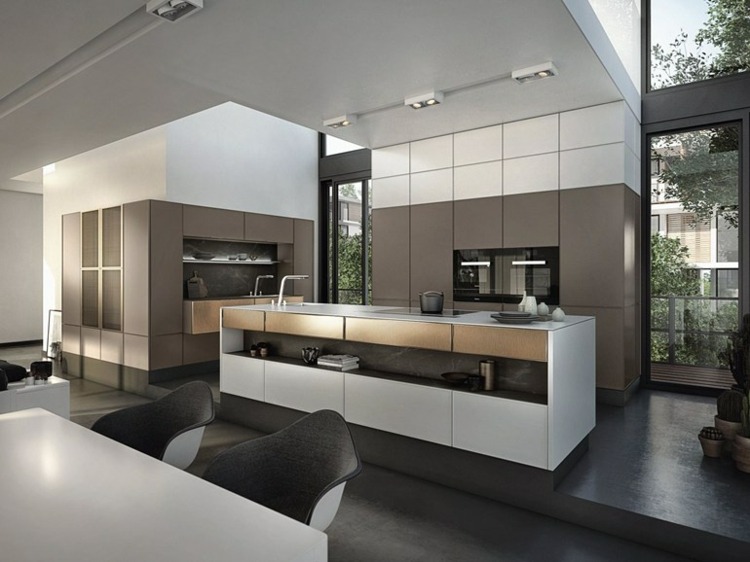 modular kitchen island SieMatic