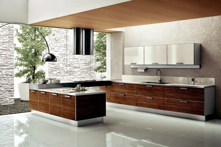 kitchen design idea original wood design central island