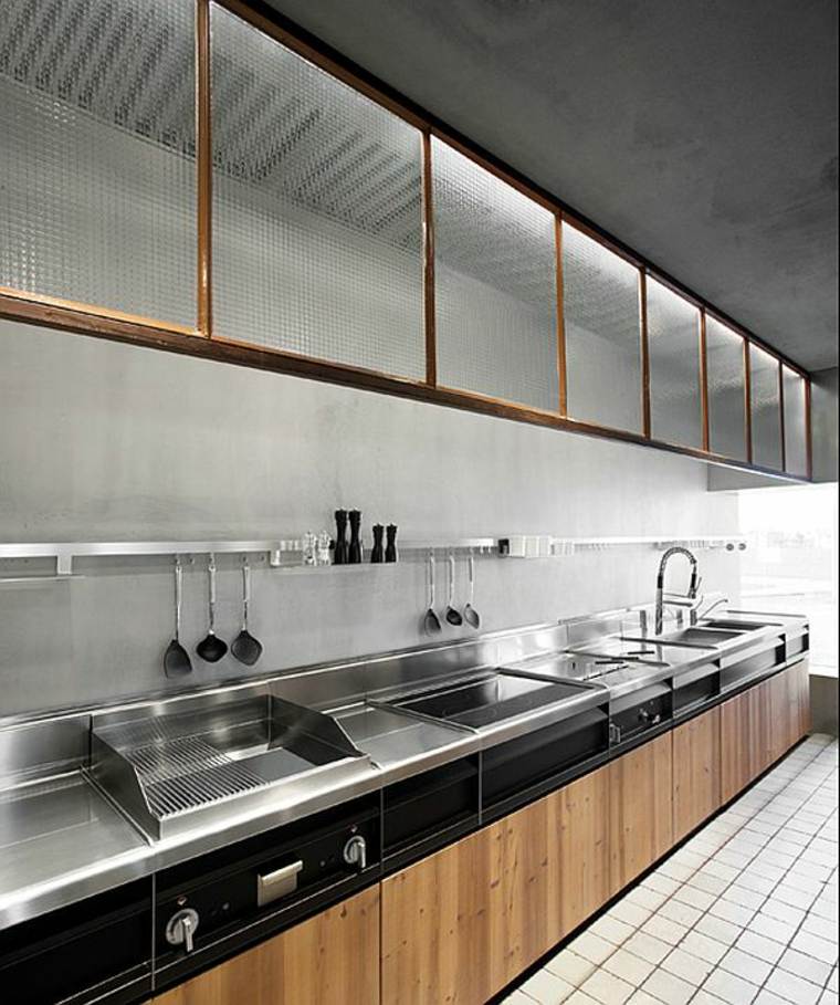 kitchen interior modern idea white wood
