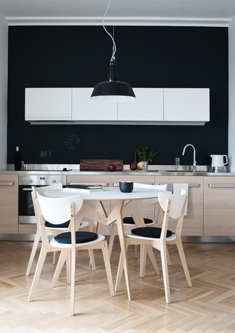 black kitchens fitted wood furniture