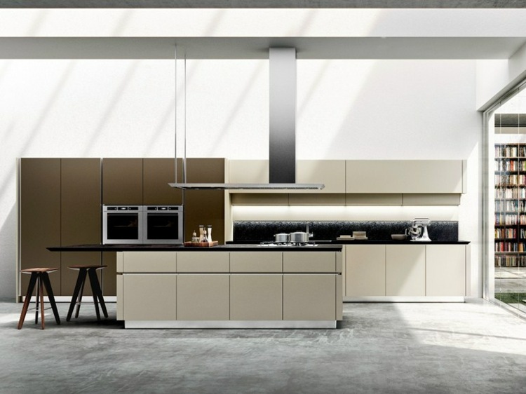 kitchen beige shades Snaidero