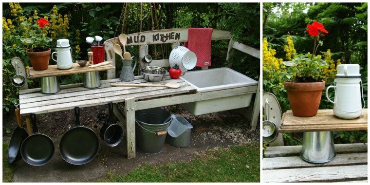 kitchen for child in garden