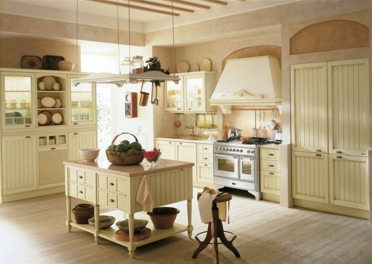 rustic kitchen improvement makeover idea