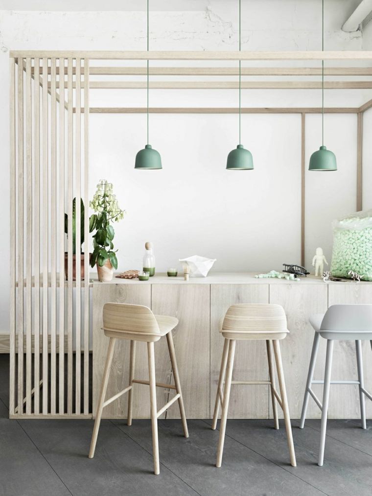 Scandinavian kitchen design pastel colors