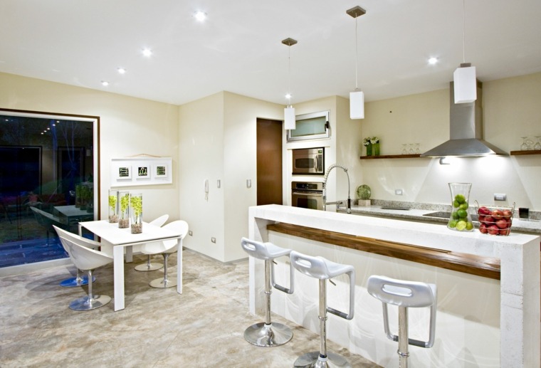 kitchen modern design stool white bar kitchen design