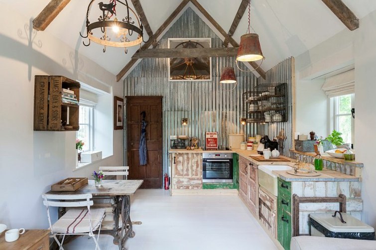 shabby chic kitchen idea