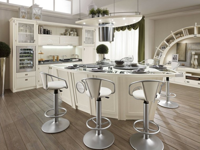 interesting bistrot style kitchen