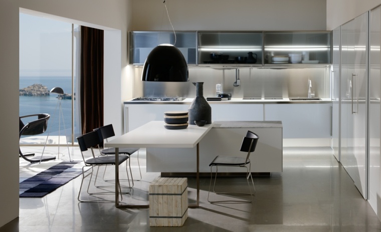 kitchen deco style contemporary white