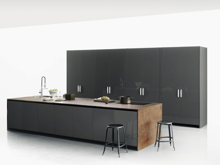 kitchen lacquered surfaces Boffi