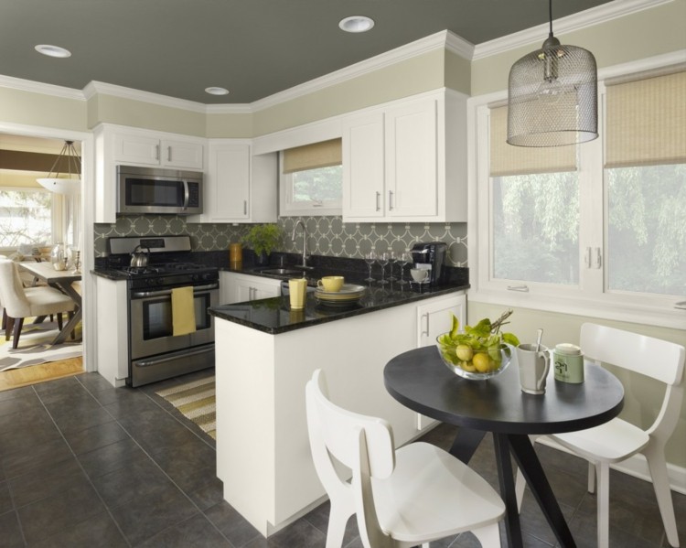 trendy kitchen 2015-2016 white gray