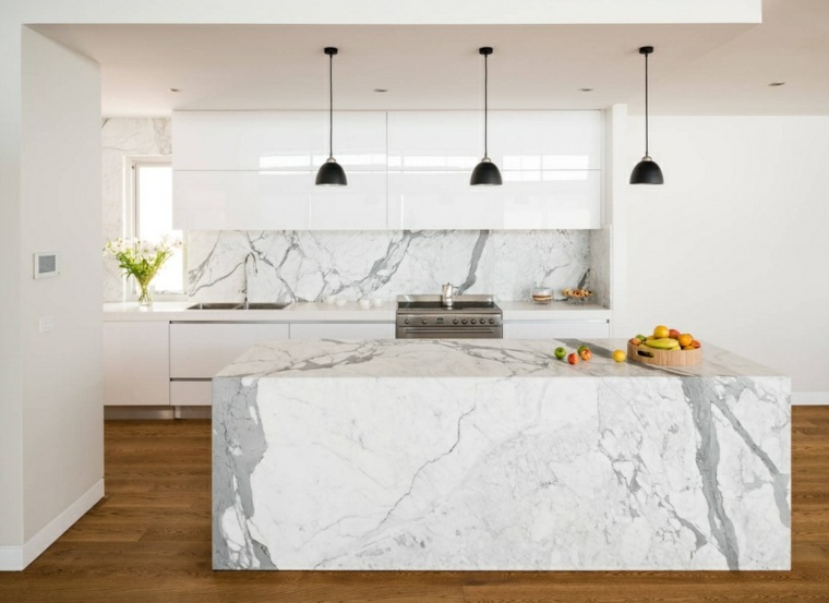 kitchen trend 2016 marble island