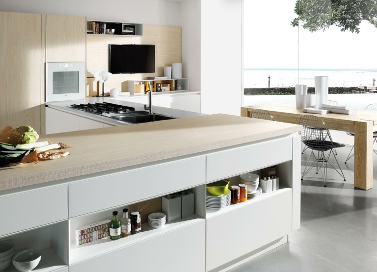 kitchen trend white deco