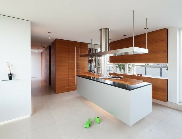 contemporary ultra modern kitchen