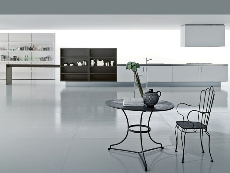 Ultra modern minimalist kitchen Boffi