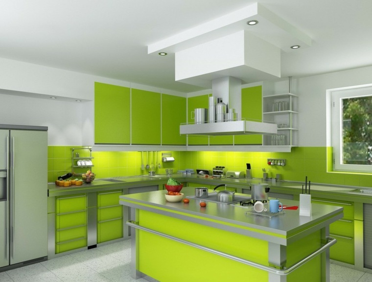 kitchen-green-design-island-central