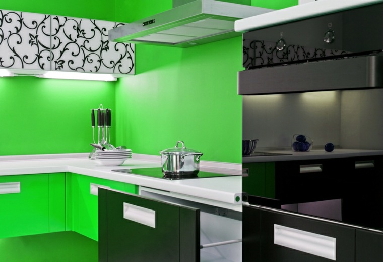 kitchen green-luxury-design