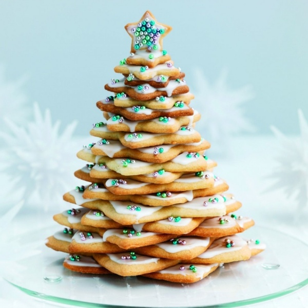 deco christmas cakes biscuits saiz yang berbeza