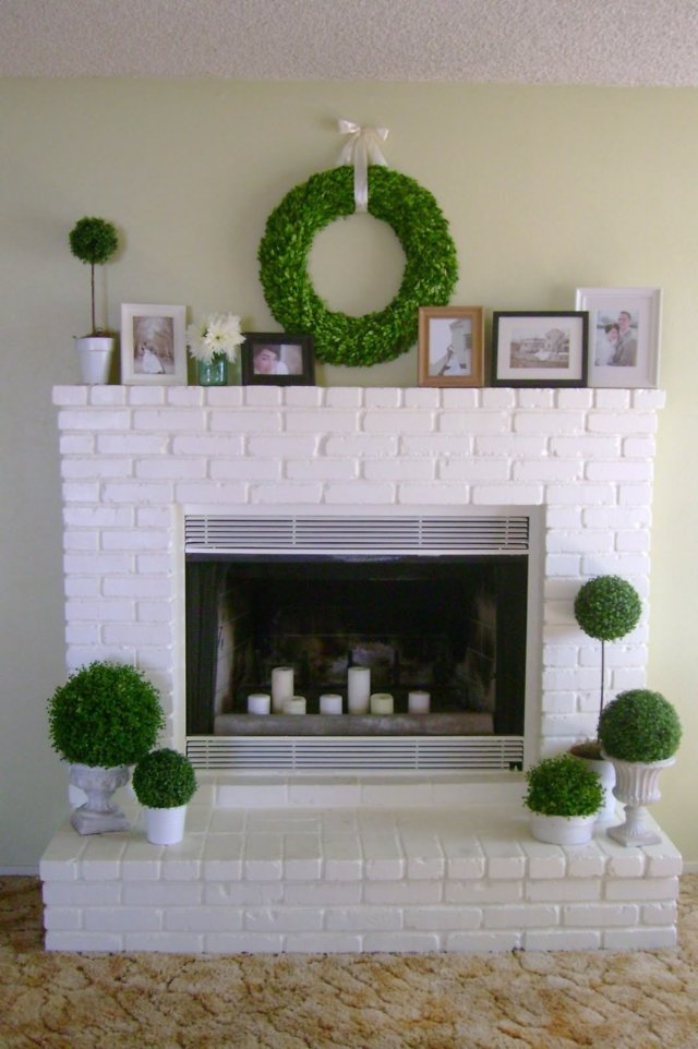 deco fireplace