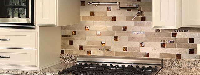 Deco-kitchen backsplash original rectangular-tile-