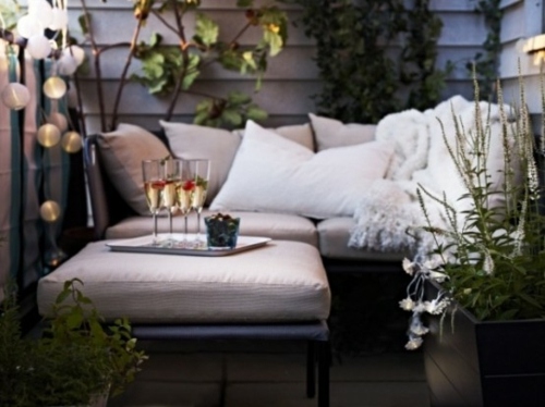 outdoor deco small terrace