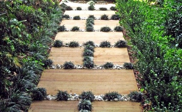 deco garden design wood