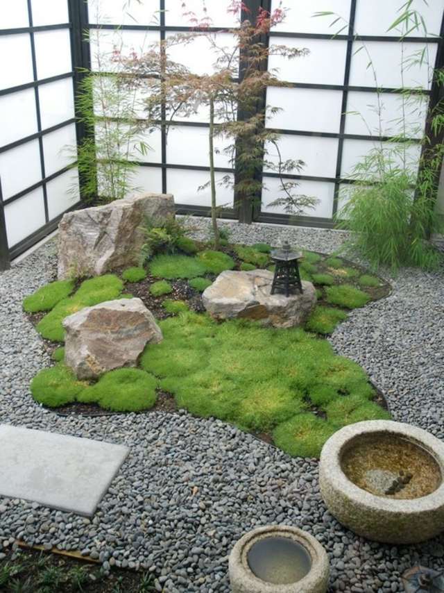 modern japanese garden decoration