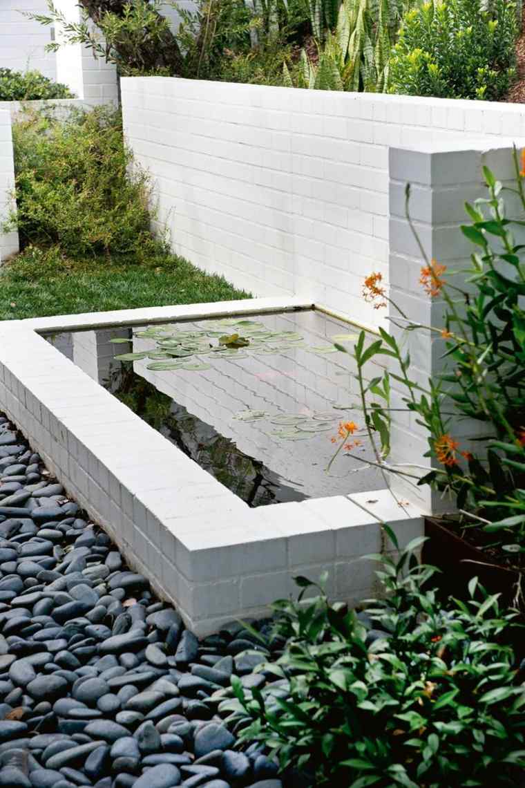 deco garden zen pond modern water