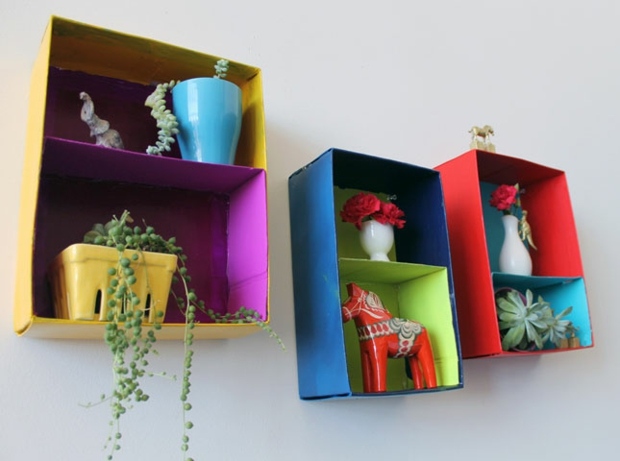 wall decoration shelves shoe boxes