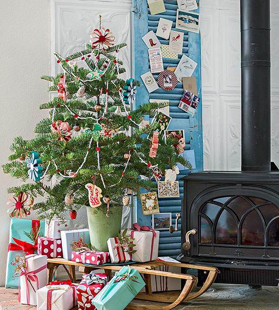 Deco-small-apartment-Christmas-tree-pot kanister