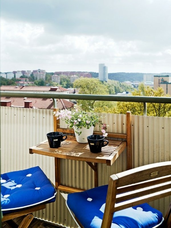 deco lille terrasse indretning